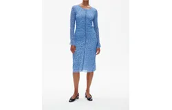 Baum Und Pferdgarten Janis Dress In Blue Mini Rose