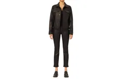 Dl1961 - Women&apos;s Mara Coated Straight Jean In Black Coated