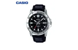 casio Casio Watch Men&apos;s Classic Diver Style Watch Casual Analog Sports Watch&comma; Silver MTP-VD01L-1EVUDF