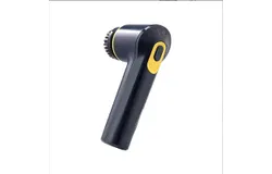 Home Electric Shoe Brush Handheld Shoe Brush Leather Bag Care Portable Shoe Shine Machine Care Shoe Polisher-yellow