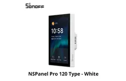 SONOFF NSPanel Pro 120 Smart Home Control Panel&comma; &lpar;White&rpar;