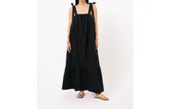 Frnch Cylia Woven Dress In Black