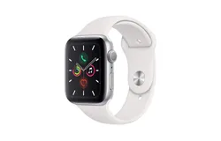 Apple Watch Series 5 &lpar;GPS&comma; 40MM&rpar; - Silver Aluminum Case with Black Sport Band &lpar;Renewed&rpar;