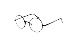 Big Mo&apos;s Toys Wizard Glasses - Round Wire Costume Glasses Accessories for Dress Up - 1 Pair