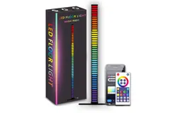 Floor lamp smart RGBIC music melody corner floor lamp&comma; remote control dimmable rhythm pickup light&comma; suitable for game room&comma; bar&comma; TV&comma; bedroom&comma; party
