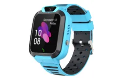 Kids Smart Watch Puzzle Games HD Touch Screen Webcam Music Player Pedometer Alarm Clock Calculator Flashlight Kid&apos;s Watch Gift for 4-12 Years Old&lpar;Blue&rpar;