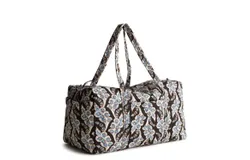 Vera Bradley Large Original Duffel Bag In Calyx &plus; Black Quill