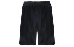 Pj Harlow Men’S Adam Satin Boxer With Faux Fly In Black