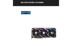 ROG R0G-STRIX-RTX3060-12G-GAMNG 12GB GDDR6 gaming graphics card&period;