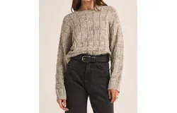 Z Supply Ambrose Pullover Sweater In Fossil