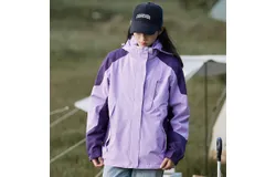 Windproof Jacket Women Waterproof Lightweight Mountain Sports Jacket Hooded Windbreaker Raincoat