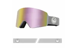 Dragon Alliance Unisex Rvx Otg Goggles In Cool Grey&sol;pink Ion&sol;dark Smoke