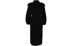Mackage Women&apos;s Ceyla Belted Wool Felt Belted Coat In Black