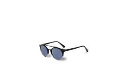 Vuarnet Men&apos;s Round Cable Car Sunglasses In Black&sol;grey