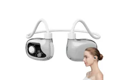 Wireless Ear Clip Bone Conduction Headphones &vert; Open Ear Wireless Headphones with MIC&comma;Ultra-Light Built-in Mic Sweat Resistant Headset for smartwatches&comma; laptops&comma; Tablets Pochy