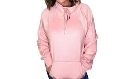 Kori Kangaroo Pocket Top In Pink