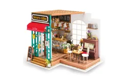 DIY 3D House Puzzle - Simon&apos;s Coffee Shop 203pcs