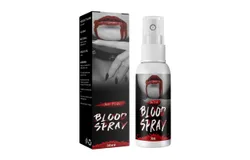 Jue Fish 30ml Fake Blood Bleeding Plasma Spray Artificial Realistic Blood Film Props Makeup Cosplay Halloween Horror Decoration Costume Party Supplies
