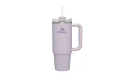 Stanley Quencher H2&period;0 887ML FlowState Stainless Steel Vacuum Insulated Tumbler with Lid and Straw for Water&comma; Iced Tea or Coffee-Purple