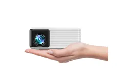 HIBEAMER WIFI wireless projector Bluetooth 720P HD support 1080P mobile phone with the same screen mini home Y3 projector