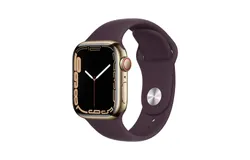 Apple Watch Series 7 &lpar;GPS&comma; 41MM&rpar; - GOLD Aluminum Case with Starlight Sport Band &lpar; Excellent Refurbished&rpar;