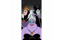 Disney  Villains "Up Close" - Beach Towel - 27 in&period; x 54 in&period;