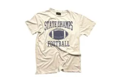 The Original Retro Brand State Champs Football Tee In Ivory