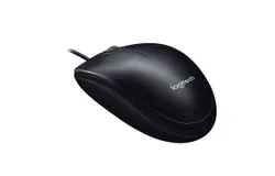 Logitech Wired Mouse M90 Black USB - Two pack