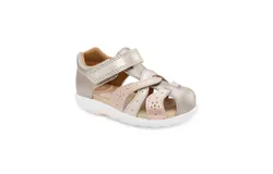 Stride Rite Little Kids Xena Sandal In Champagne