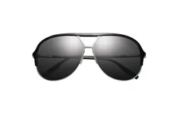Ivi Vision Division - Grey Polarized Lens In Polished Black-Chrome