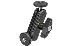 ULANZI Magic Arm with Double Ballhead 1/4" Screw, Compatible with Universal Monitor Mount for Camera, Video Shooting Photography Accessories Microphone Fill Light Bracket
