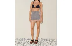 Boteh Delphi Boy Short In Terracotta