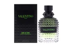 Valentino Uomo Born In Roma Green Stravaganza by Valentino for Men - 1&period;7 oz EDT Spray