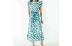 Victoria Dunn Jasmine Maxi Dress In Honeysuckle