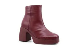 Wonders Women Isy Vino Ankle Boot In Burgundy