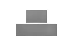 Kitchen Rugs&comma; Cushioned Anti Fatigue Kitchen Mats for Floor&comma; Non-Slip Standing Desk Mat&comma; Waterproof Kitchen Rug Set for Kitchen&comma; Floor&comma; Office 45&ast;75cm