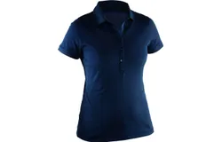 Abacus Sportswear Us Ladies Clark Short Sleeve Polo Shirt In Navy