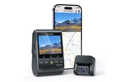 VIOFO Dual Dash Cam&comma;  &lpar;A129 Plus Duo&rpar;128GB Card&comma;Hardwire Cable