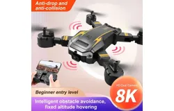 Drone Aerial Dual Color Quadcopter Airplane Flyer&comma; Dual Camera for Adults&comma; Beginners&comma; Kids&comma; Foldable Quadcopter&comma; Toy Drone Gift&comma; 1080P HD Camera&comma; One Key Launch&comma; Headless Mode&comma; Flight with Reference Point&comma; 360° Turns
