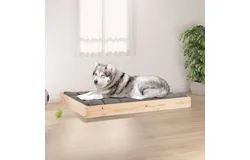 Dog Bed 40"x29&period;1"x3&period;5" Solid Wood Pine