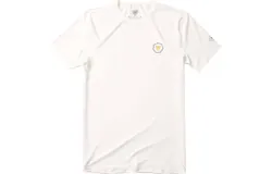 Vissla Men&apos;s Easy Seas Short Sleeve Rashguard In White