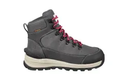 Carhartt Women&apos;s Waterproof Hiker Boot - Medium Width In Gray&sol;blue