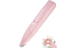 Dog Paw Trimmer for Grooming&comma; Cordless Electric Small Pet Grooming Clippers Hair Trimmer for Dogs Cats&comma; Low Noise for Trimming Pet&apos;s Hair Around Paws&comma; Eyes&comma; Ears&comma; Face&comma; Rump