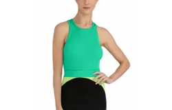 Paola Bernardi Luisa Tank Top In Kiwi