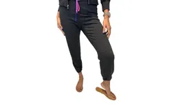 Sundry Jogger With Rainbow Cord In Black