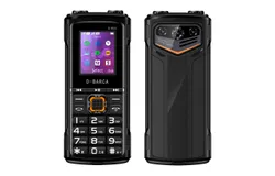 Tri-proof Phone&colon; Drop-resistant&comma; Shockproof&comma; Mini Design with Large Fonts and Loud Sound for Elderly Users