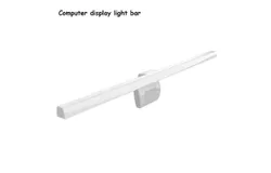 Screen light wireless dimmable eye protection learning office laptop display light bar hanging lamp&comma; white-50cm card type&comma; borderless screen available