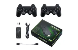 Game console&comma; mini two-player wireless HD game console&comma; M8 dual joystick retro nostalgic TV stick