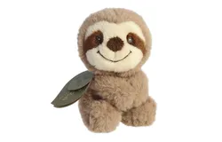 ebba™ Playful Eco Ebba™ 15&period;2cm Silas Sloth Rattle™ Brown Baby Stuffed Animal