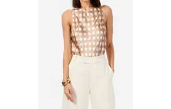 Cami Nyc Floriana Camisole Macro Dot In Beige